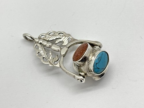 Antique solid silver spinner - antique,