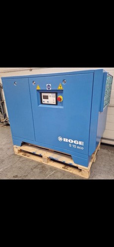 Boge s15 screw compressor - boge,