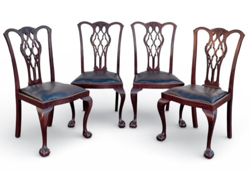 Edwardian chippendale revival - chippendale,