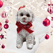 Maltese Dog Christmas Tree