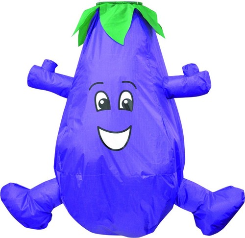 Aubergine wacky character