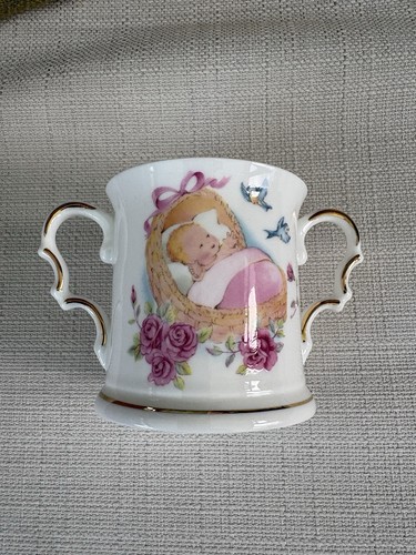 Vintage bone china girls - vintage,