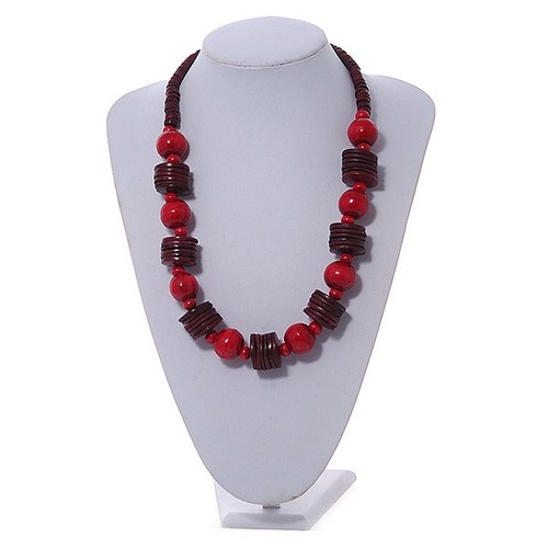 Chunky red burgundy - chunky,