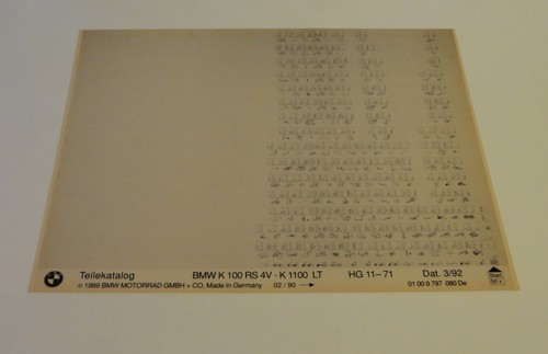 Microfich spare parts