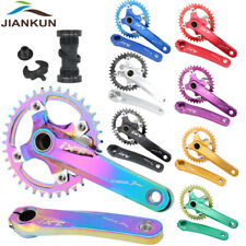 MTB Crankset 104BCD Mountain Bike Crank Arms with Bottom Bracket + Chainring