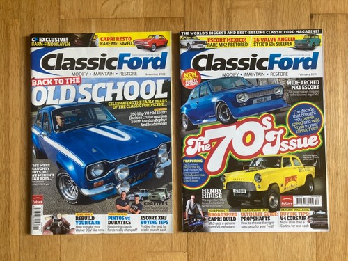 Classic ford magazines - x2,