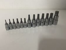 Mac Tools Torx Socket Set T8-T60 Mixed Drive Standard Torx 13pc Set