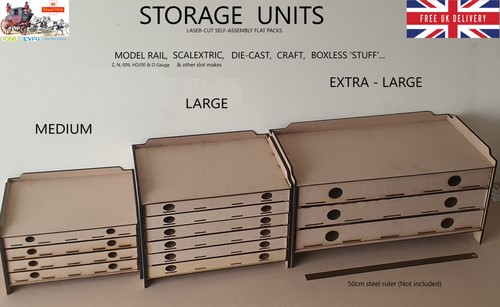 Stackable craft model railway - stackable,