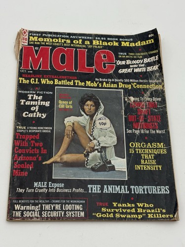 Male magazine october 1972 - magazine,
