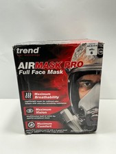 Trend AirMask Pro - Full Face Respiratory Mask, High Impact Visor Small