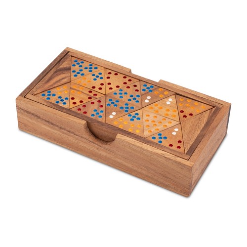 Tridomino triangle domino - triangle,
