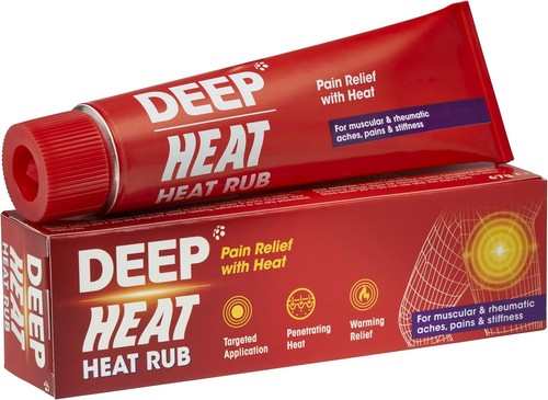 Deep heat cream - heat, pain