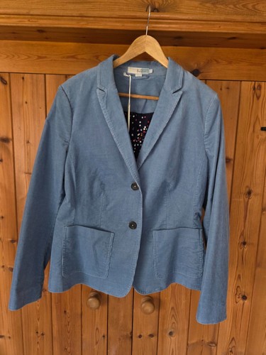 Boden blue cord blazer - size, 16