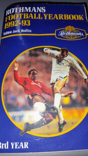 Rothmans football yearbook - rothmans,