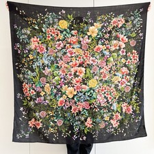 Square Shawl  53" 70% Cashmere