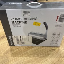 Binding Machine, 21-Hole, 450 Sheet, Spiral Binding Machine with Starter Kit 100