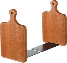 Wood Bookends Kitchen Cookbook
