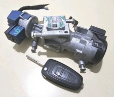 FORD GALAXY IGNITION BARREL STARTER SWITCH FOB KEY 3M51-3F880-AE  AA6T-11572-BA