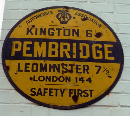 Photo 6x4 old sign - old, aa