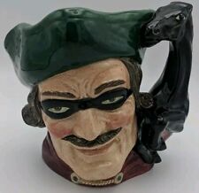 Clean Royal Doulton Dick Turpin Character Toby Jug D6528 COPR 1959 UK EXP A1 ⭐⭐⭐