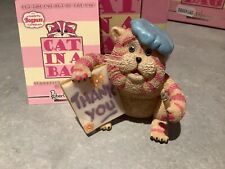 ROBERT HARROP BAGPUSS CAT IN A BAG FIGURINE - THANK YOU FIGURE