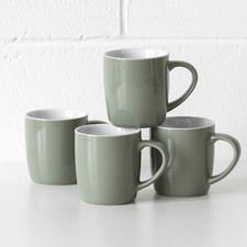Set of 4 Sage Green Coffee