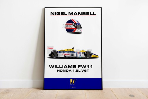 Nigel mansell williams fw11 - williams, f1