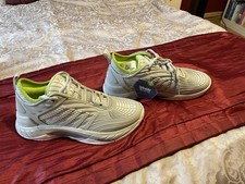 K-Swiss Hypercourt Supreme 2 Women's Tennis Shoes - Grey/Lime - Size 7.5 Nee