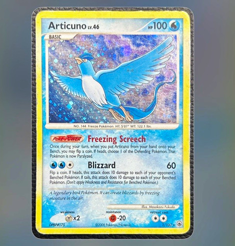 Articuno 100 pokémon tcg - articuno,
