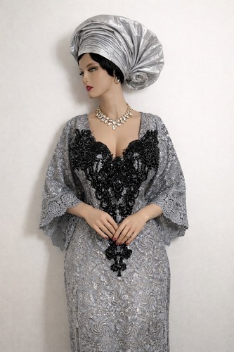 African gorgeous ladies sequin - african,