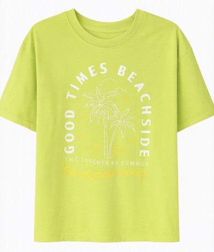 Size lime cotton t shirt - 18, t-shirt