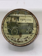 Vintage Harrods Round Tin