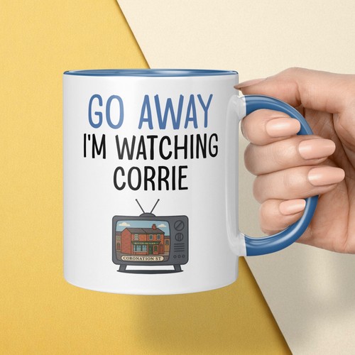 Away watching corrie - watching,