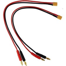 For XT30 to 4mm Banana RC