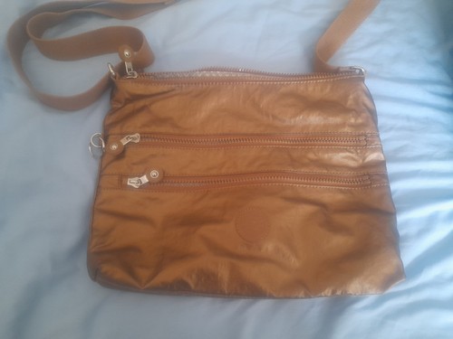 Kipling metallic gold nylon - kipling,