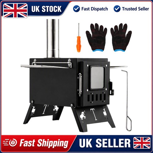 Foldable outdoor wood - wood, stove