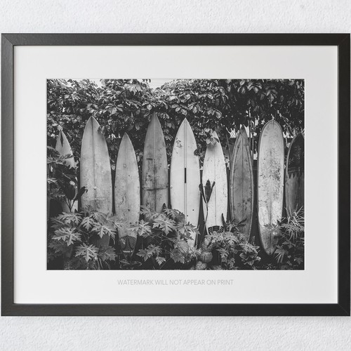 Vintage surfboards black - vintage,