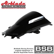Airblade Race Screen FITS YAMAHA YZF-R1 2015-2019 Black Double Bubble