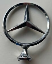 Original Mercedes Benz Vintage Hood Ornament Star Logo Chrome Finish 