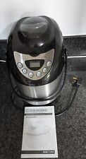 Cookworks Signature Stainless Steel Bread Maker Model XBM1129S With Manual