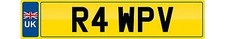 RAW Private number plate R4