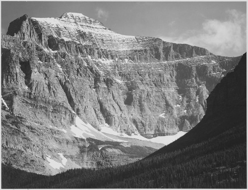 Ansel adams mountainside - adams,