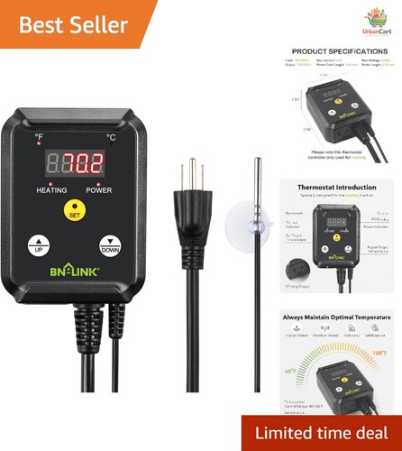 Digital reptile thermostat - reptile,