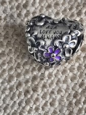 925 Sterling Silver Charm For Mum + FREE BRACELET UK. Mum/Mother Gifts
