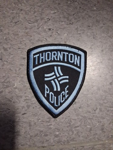 Thornton police patch - thornton,