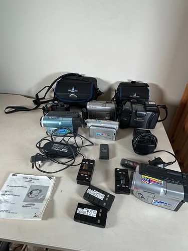 Vintage camera camcorder - camera, mixed