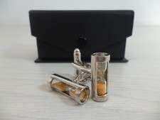 New Boxed Cufflinks Egg Sand