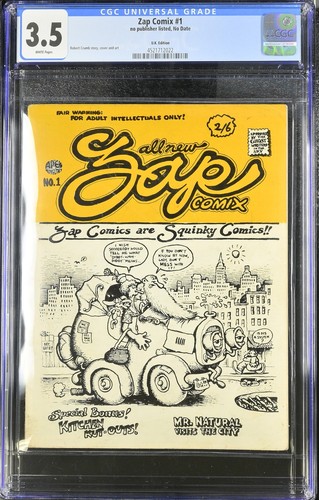 Zap comix no publisher - comix, #1