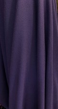 3 METRE GOOD QUALITY DOUBLE KNIT JERSEY PONTE ROMA PLAIN DRESS FABRIC DARKPURPLE