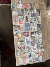 mixed lot of french stamps